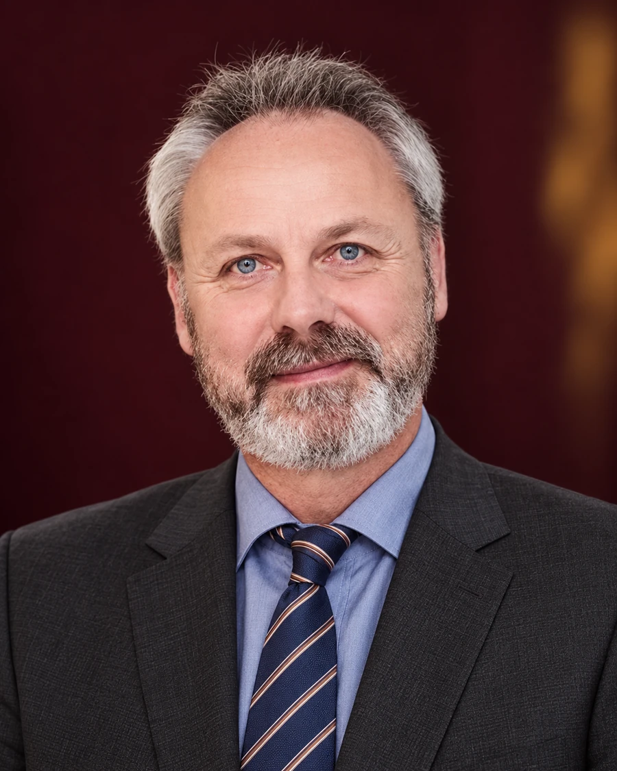 Prof. Dr. med. Thomas F. Münte - KI-gestaltetes Porträt